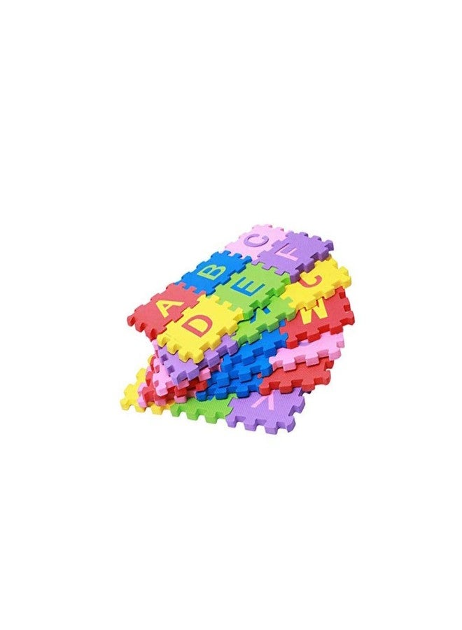 PANCIKAA 36 Pieces Mini Puzzle Foam Mat for Kids, Interlocking Learning Alphabet and Number Mat,Flooring Mat for Children & Toddlers for Baby Kids (36 Pieces) - Image 4